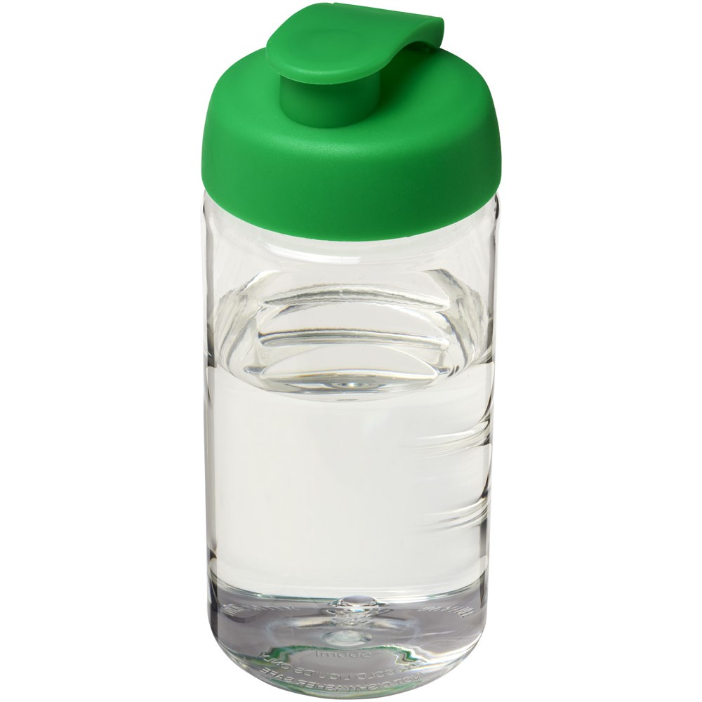 H2O Active® Bop 500 ml sportfles met flipcapdeksel - Transparent, Groen