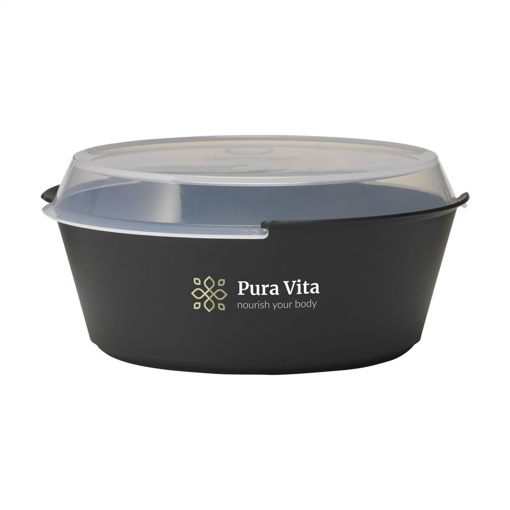 CirculBowl with Lid 1200ml - Zwart