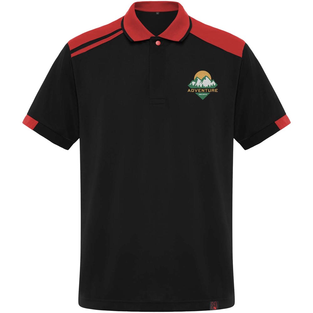 Samurai 160 g/m2 unisex antibacteriële polo met korte mouwen 