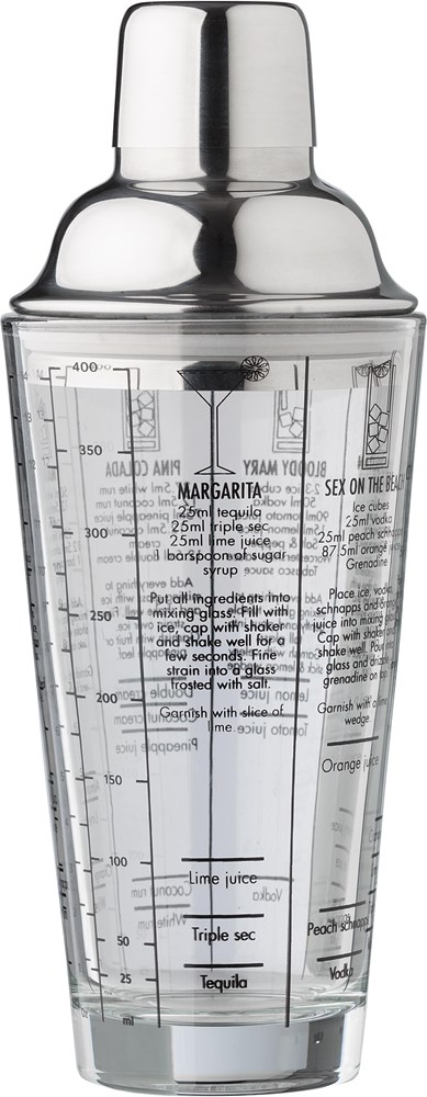 Glazen cocktailshaker (400 ml) Adela
