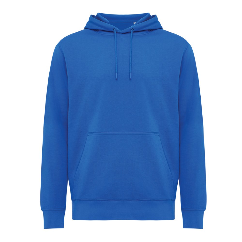 IQONIQ Rila lichtgewicht gerecycled katoen hoodie - royal blue (± PMS 19-4050 TCX) IQONIQ Rila lichtgewicht gerecycled katoen hoodie - royal blue (± PMS 19-4050 TCX)