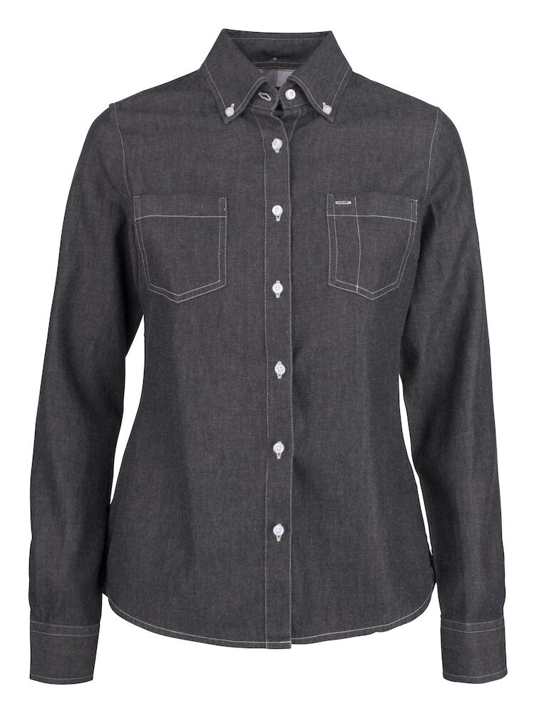 Jupiter 
Hemd Dames Denim Zwart S