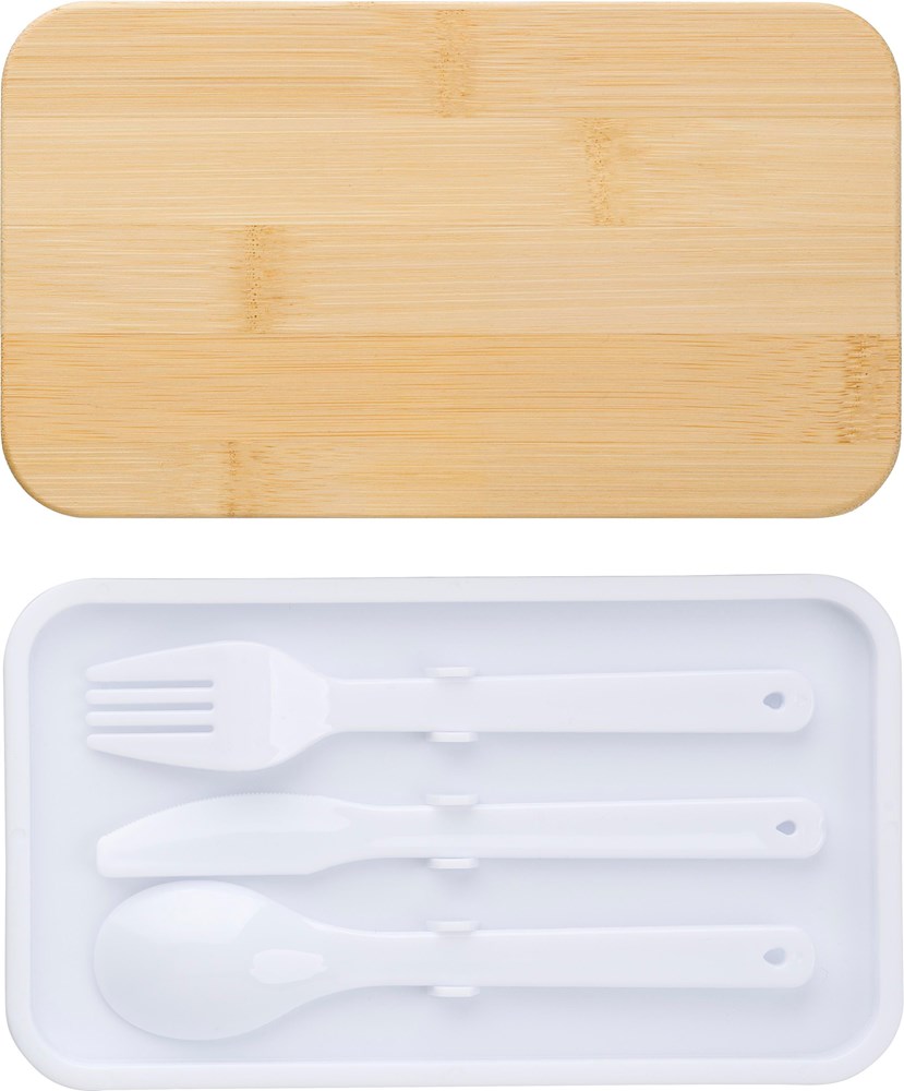 PP dubbele laag lunchbox Maxton