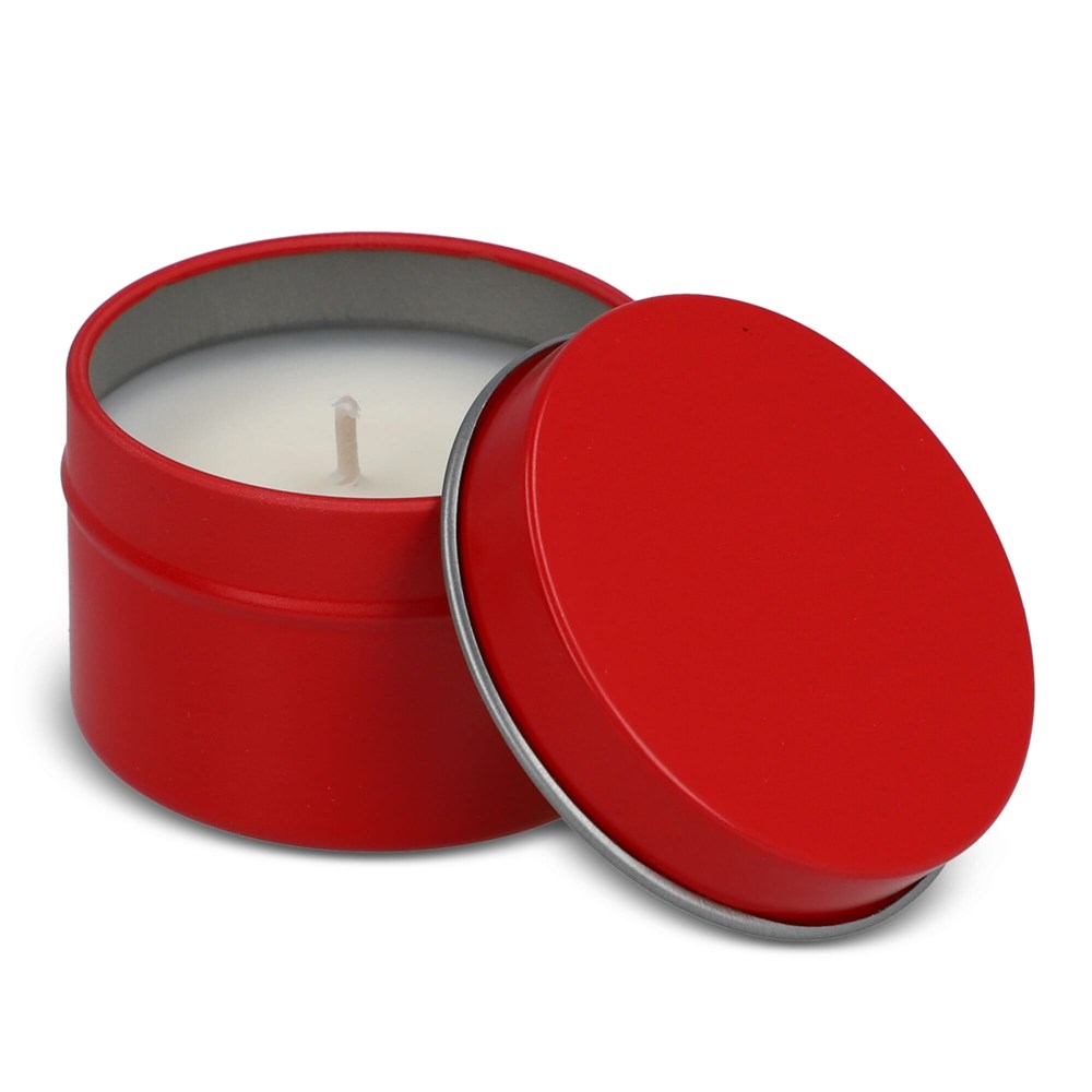 Dhyana plantaardige geurkaars in gerecycled blik