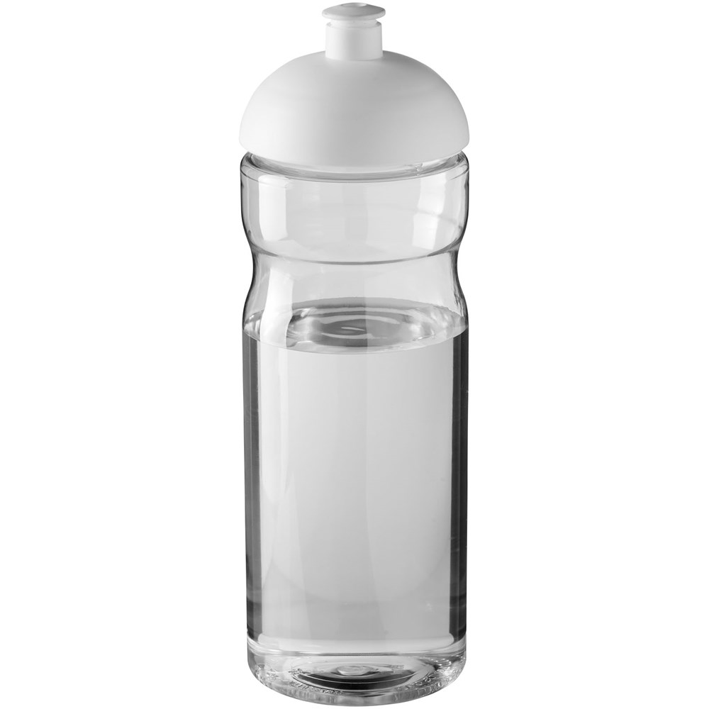 H2O Active® Base 650 ml bidon met koepeldeksel - Transparent, Wit