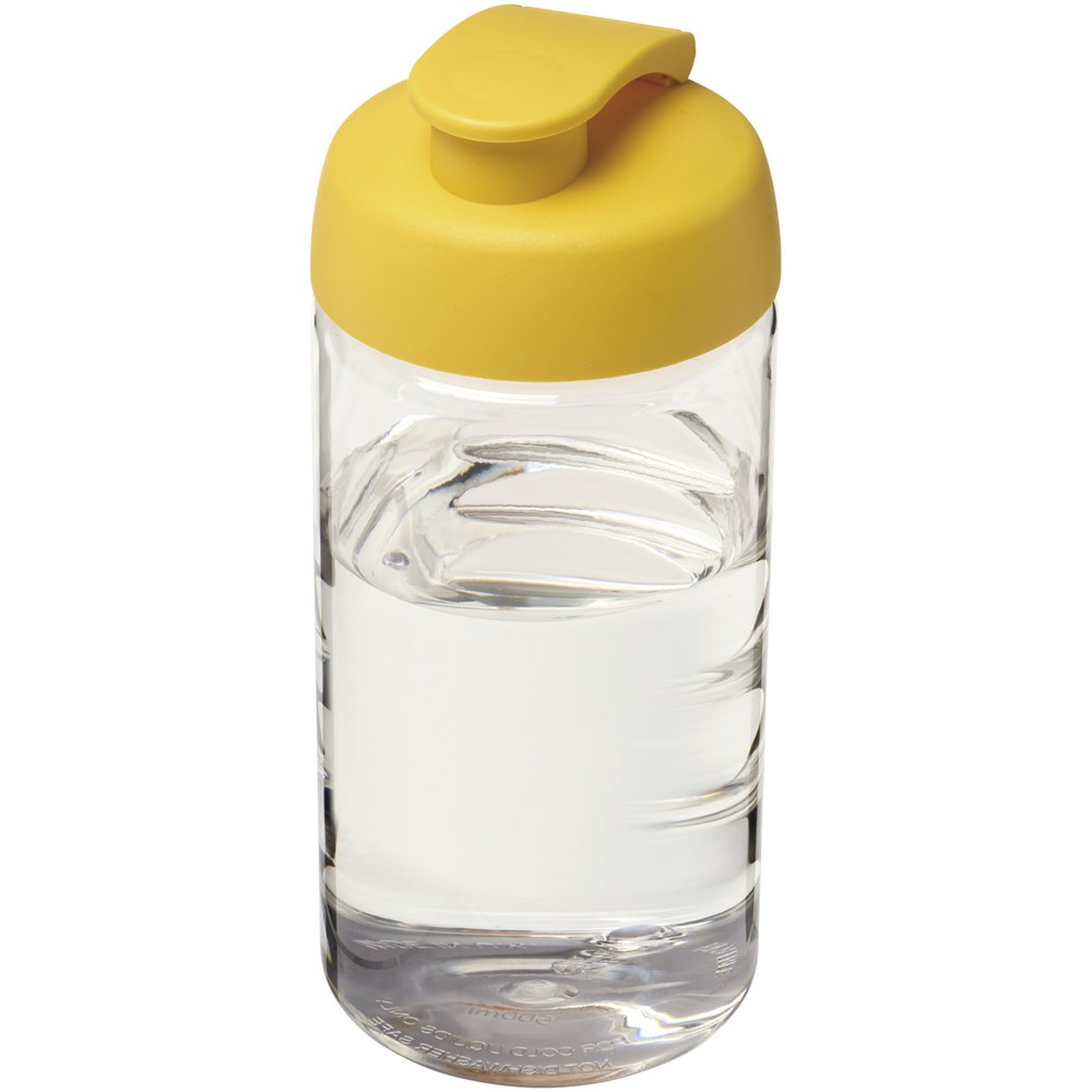 H2O Active® Bop 500 ml sportfles met flipcapdeksel - Transparent, Geel