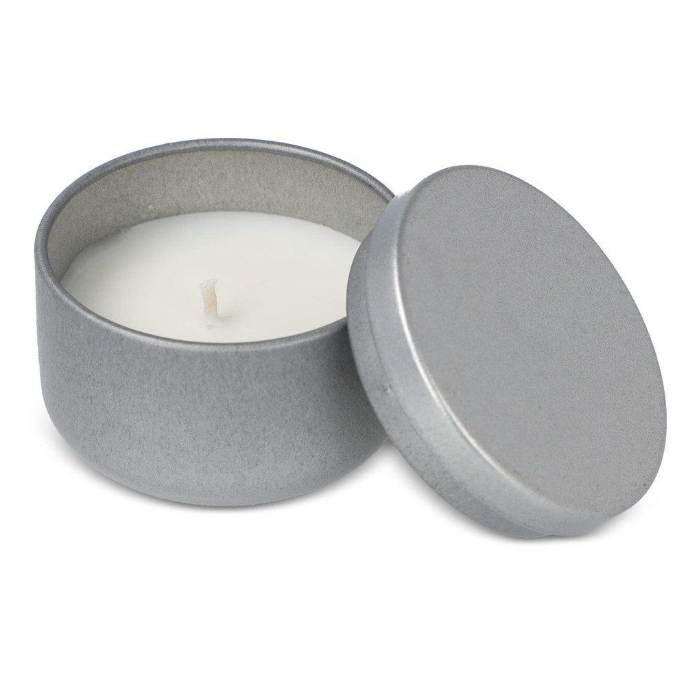 Asana plantaardige kaars in gerecycled blik