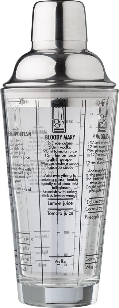 Glazen cocktailshaker (400 ml) Adela