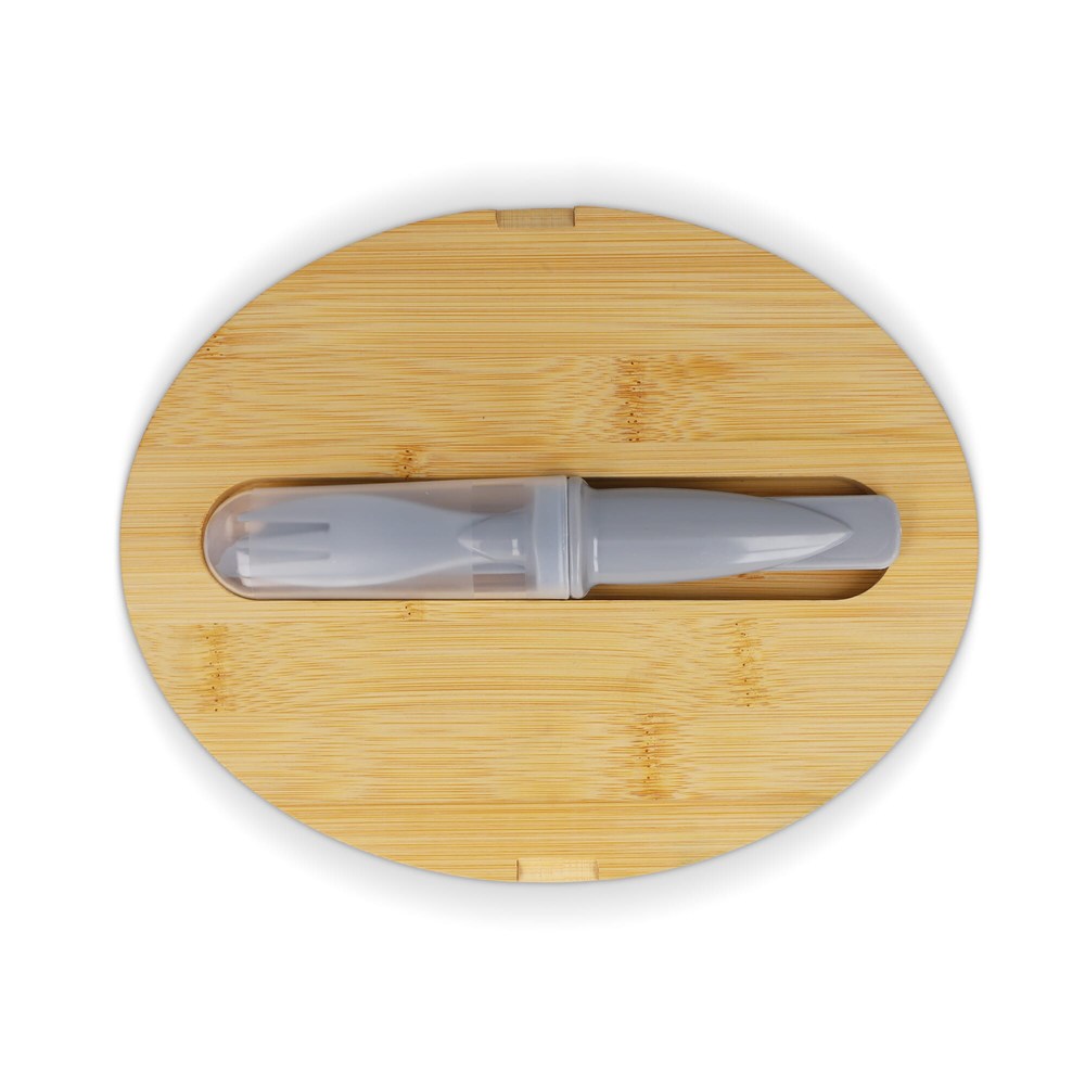 Lunchbox R-PP &amp; bamboe met bestek - 1L