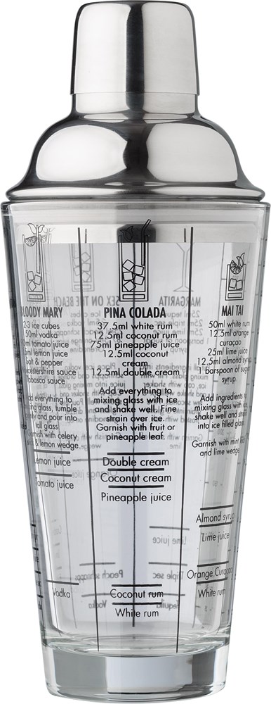 Glazen cocktailshaker (400 ml) Adela