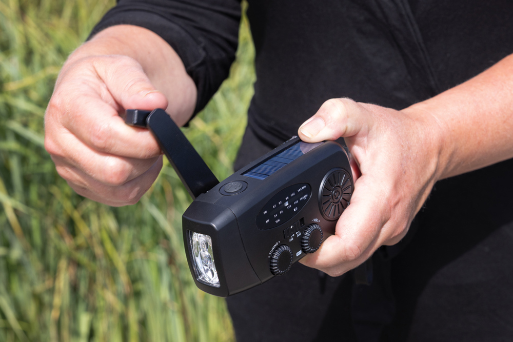 RescueWave noodradio van RCS gerecycled plastic