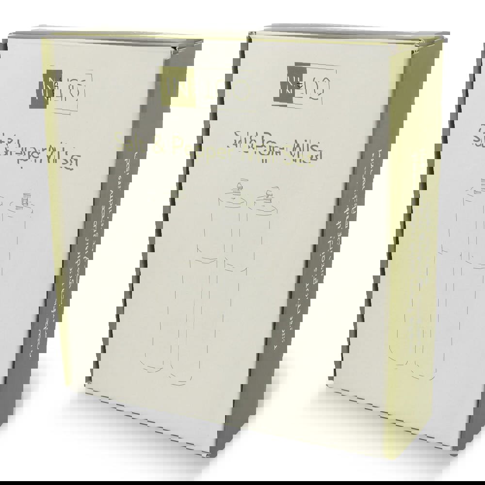 InSideOut Houten Zout- en Pepermolen set