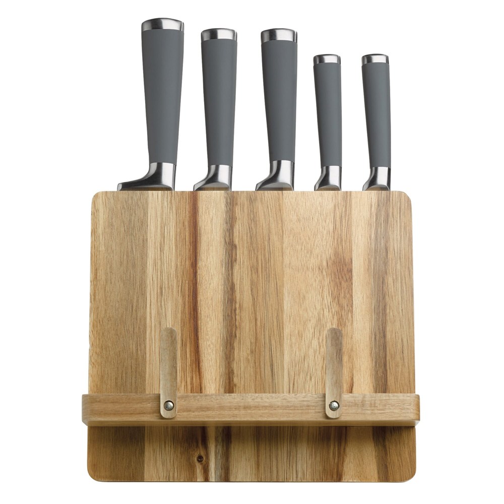 Kookboekstandaard inclusief 5 messen