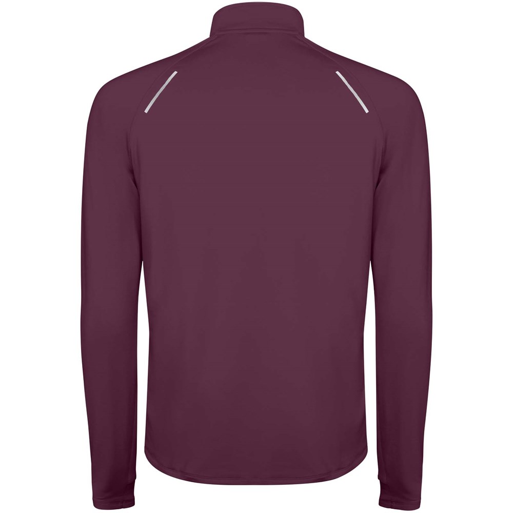 Estambul herensweater met lange mouwen en halve rits