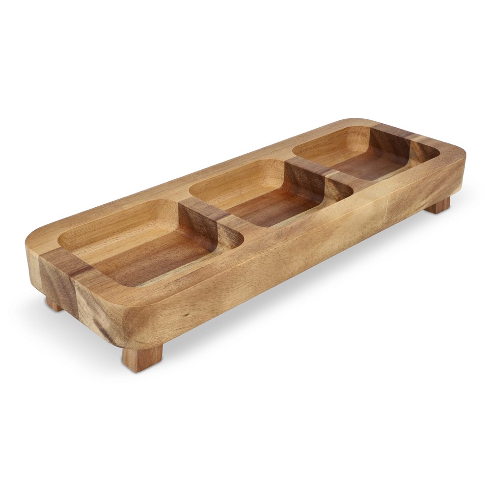 InSideOut Houten snack tafeltje, 35cm 