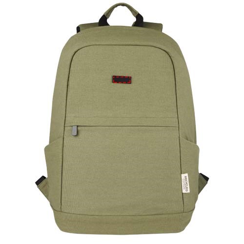 Joey 15,6 inch GRS gerecyclede canvas antidiefstal laptoprugzak 18 l