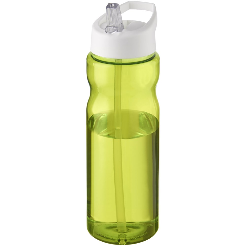 H2O Active® Base 650 ml bidon met fliptuitdeksel - Lime, Wit