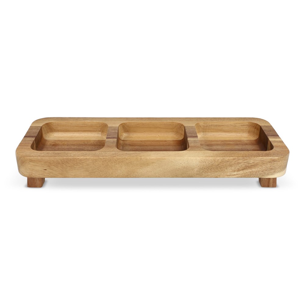InSideOut Houten snack tafeltje, 35cm 