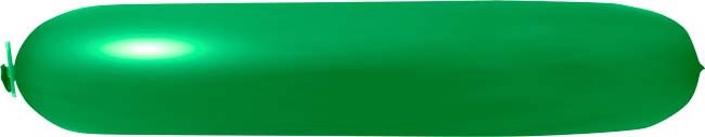 Reuzen zeppelins qualityprint 160 cm Ø 30 cm / 12 inch - Donker groen (4460) Pastel (± PMS 355)