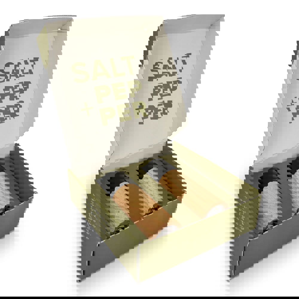 InSideOut Houten Zout- en Pepermolen set