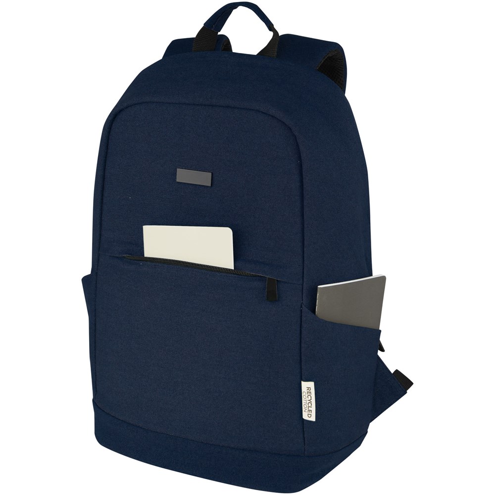 Joey 15,6 inch GRS gerecyclede canvas antidiefstal laptoprugzak 18 l