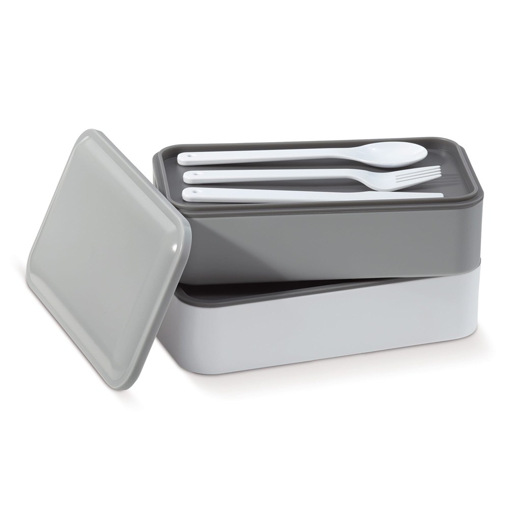Lunchbox Bento met bestek 1250ml