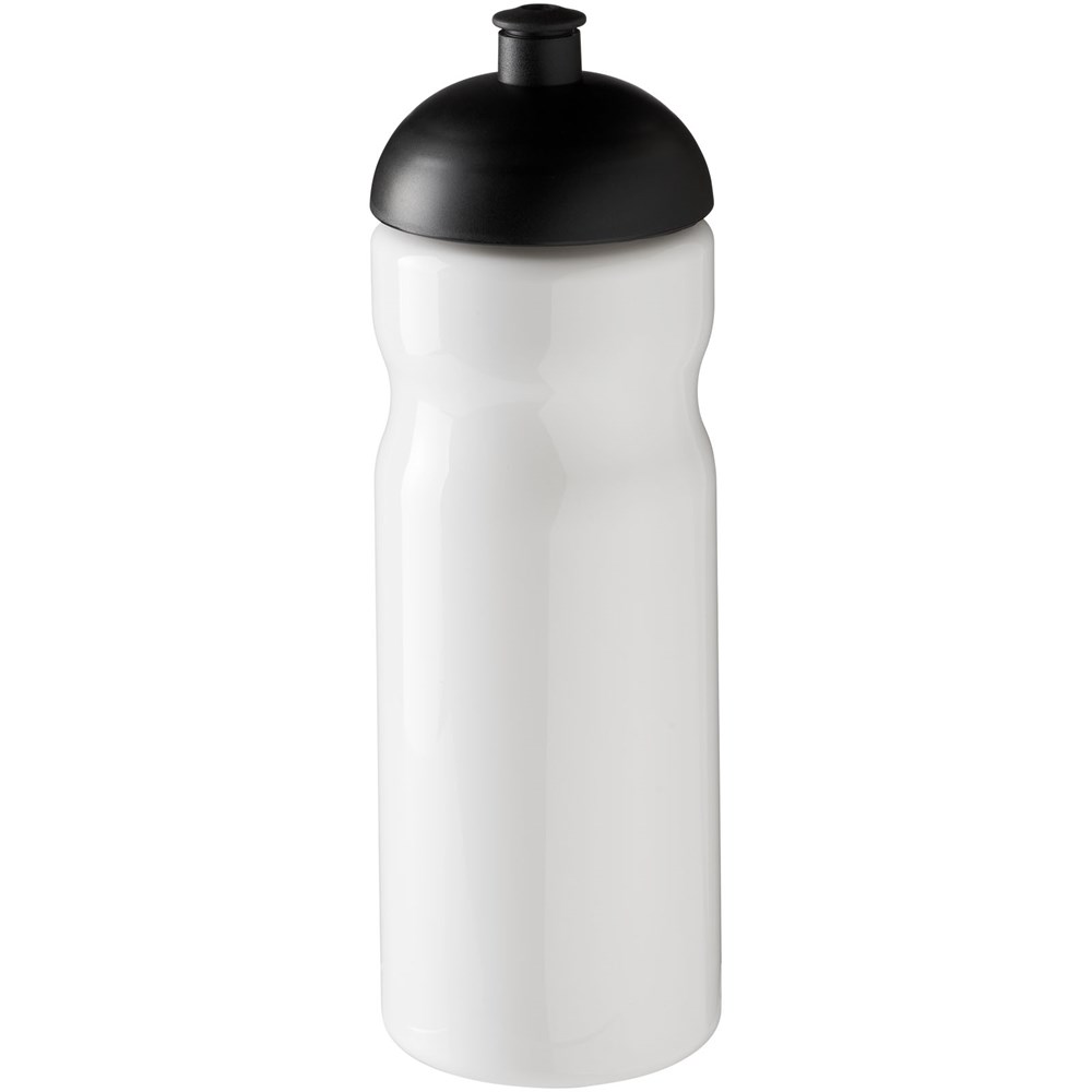 H2O Active® Base 650 ml bidon met koepeldeksel - Wit, Zwart