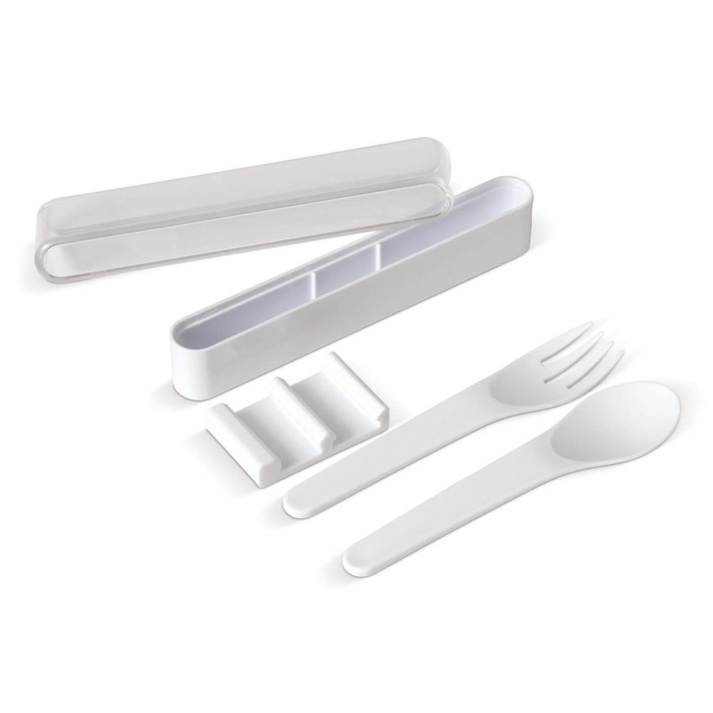 Lunchbestek in opbergbox