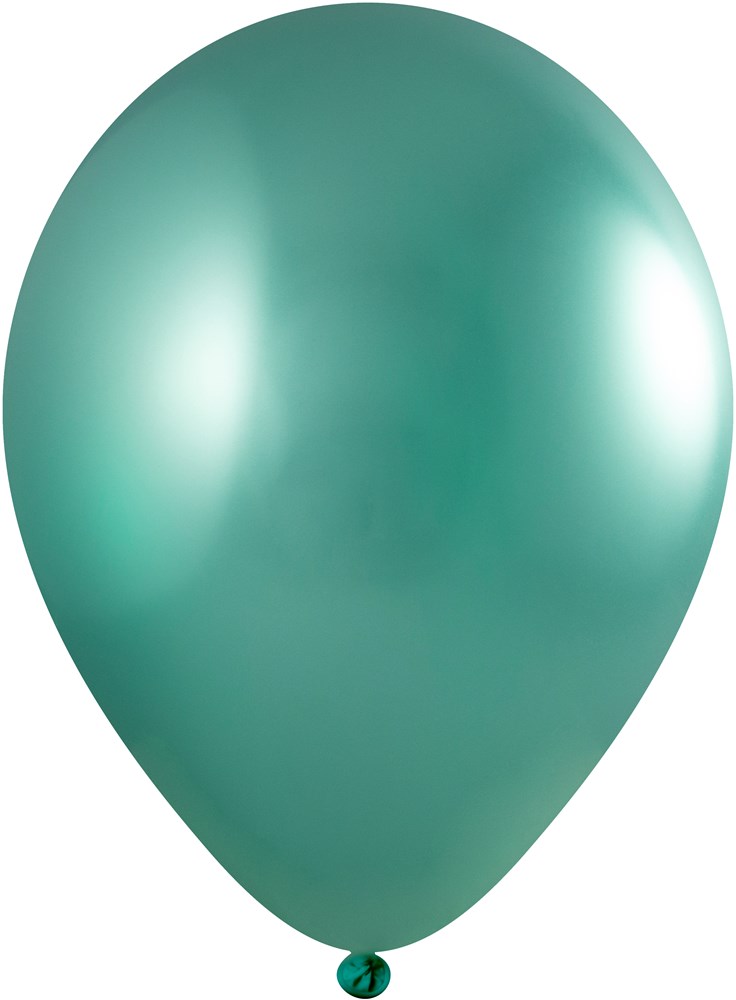 Ballonnen bedrukt 90/100 cm - Ø 35 cm - 12 inch - Groen Chroom (4760) (± PMS 8281)