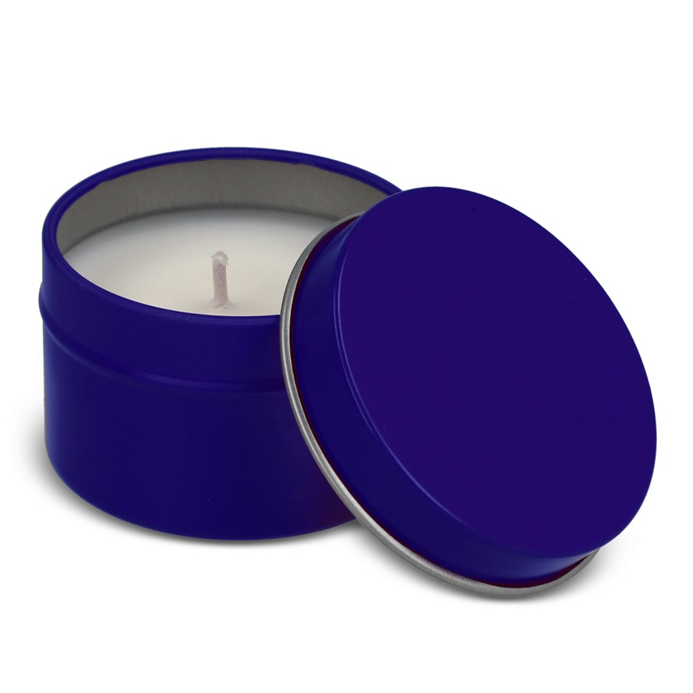 Dhyana plantaardige geurkaars in gerecycled blik