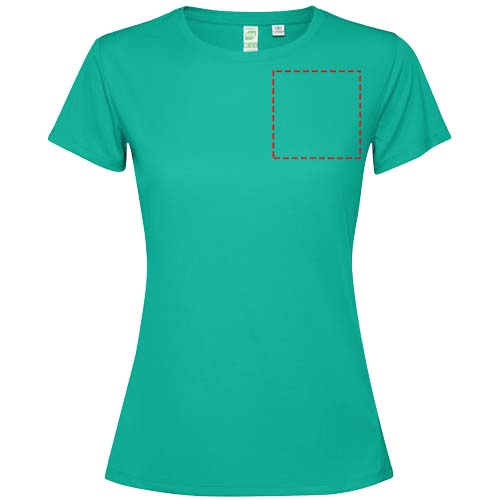 Estoril 125 g/m² T-shirt met korte mouwen voor dames