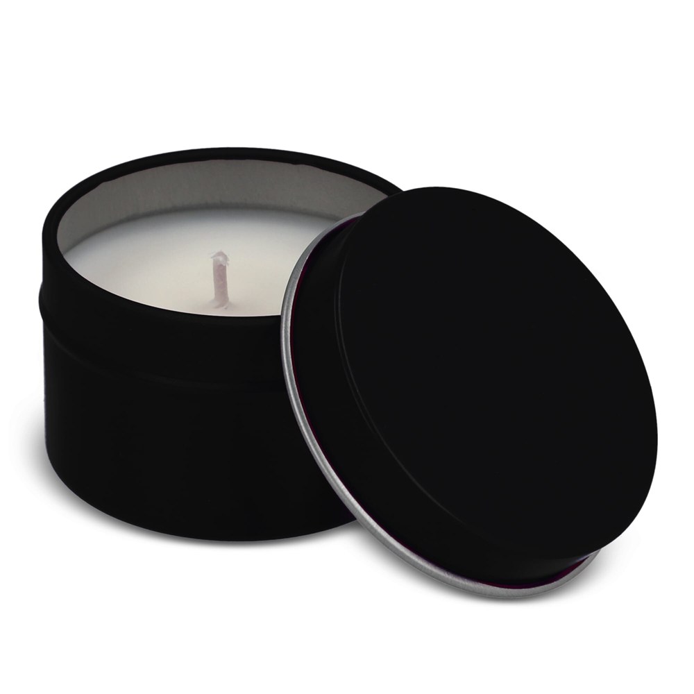 Dhyana plantaardige geurkaars in gerecycled blik