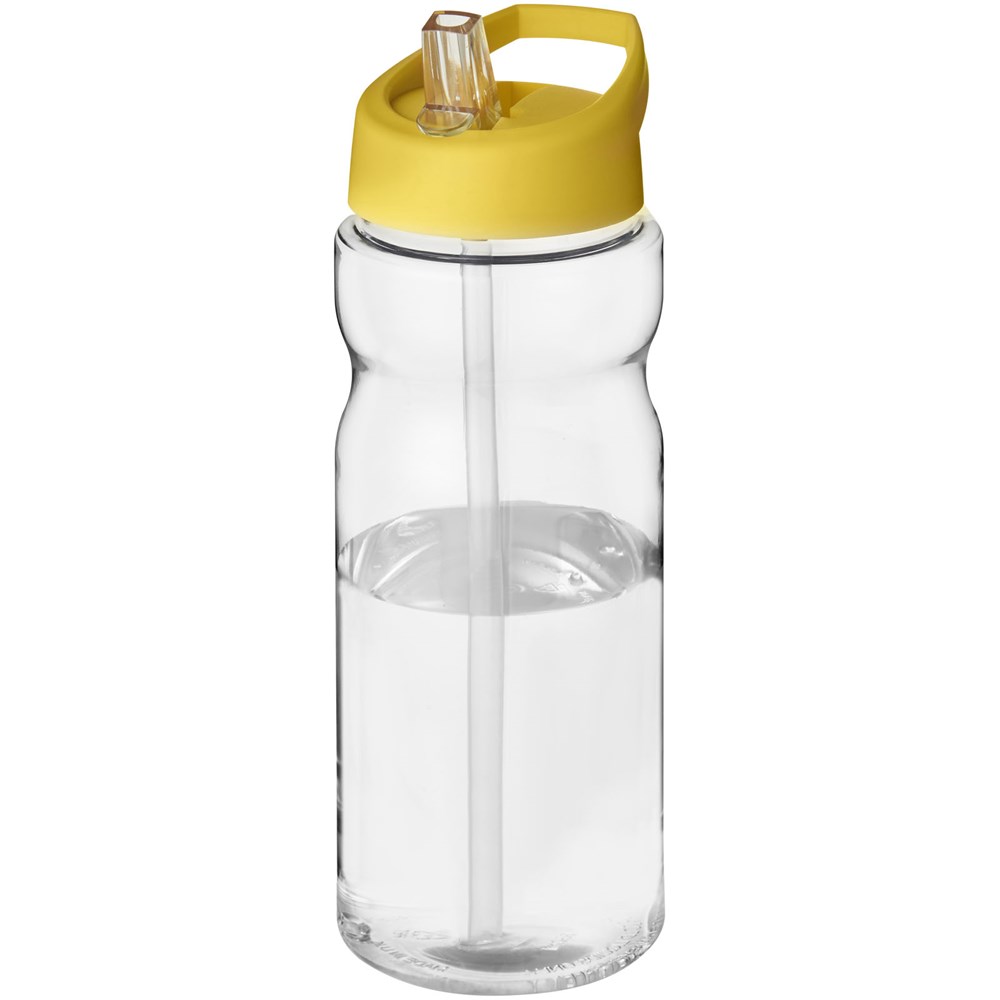H2O Active® Base 650 ml bidon met fliptuitdeksel - Transparent, Geel