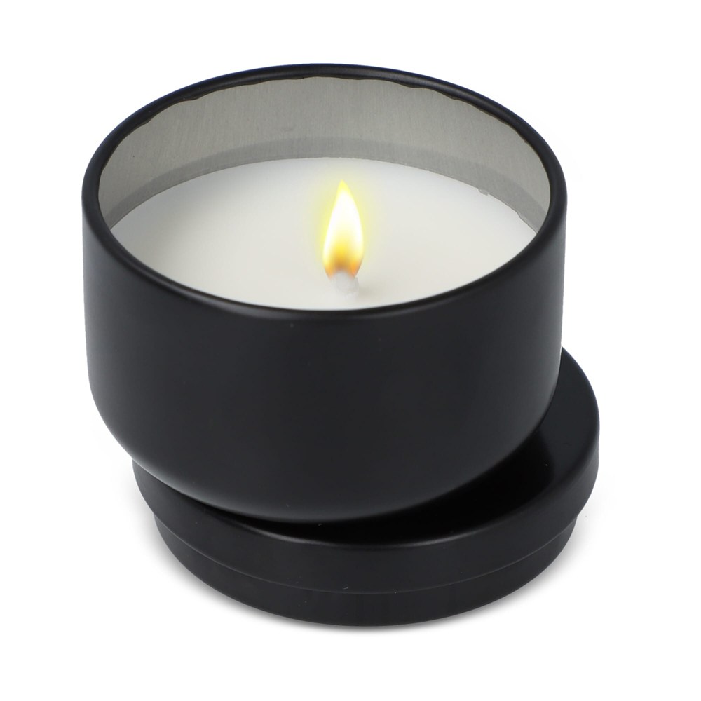 Asana plantaardige kaars in gerecycled blik