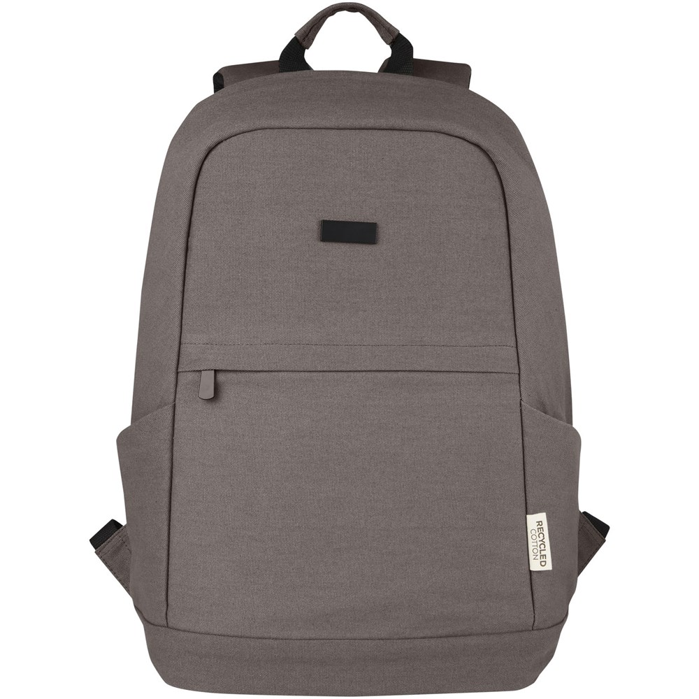 Joey 15,6 inch GRS gerecyclede canvas antidiefstal laptoprugzak 18 l