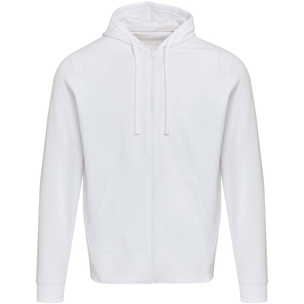 Jasper 280 g/m² unisex full-zip hoodie van OCS gerecycled organisch katoen