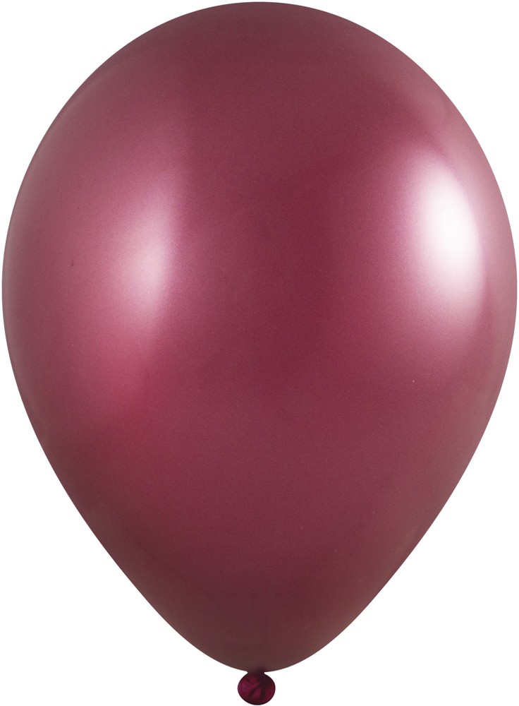 Ballonnen onbedrukt - Ø 35 cm / omvang 90-100 cm / 12 inch, Wit (1100), Pastel - Burgundy Metallic (2441)