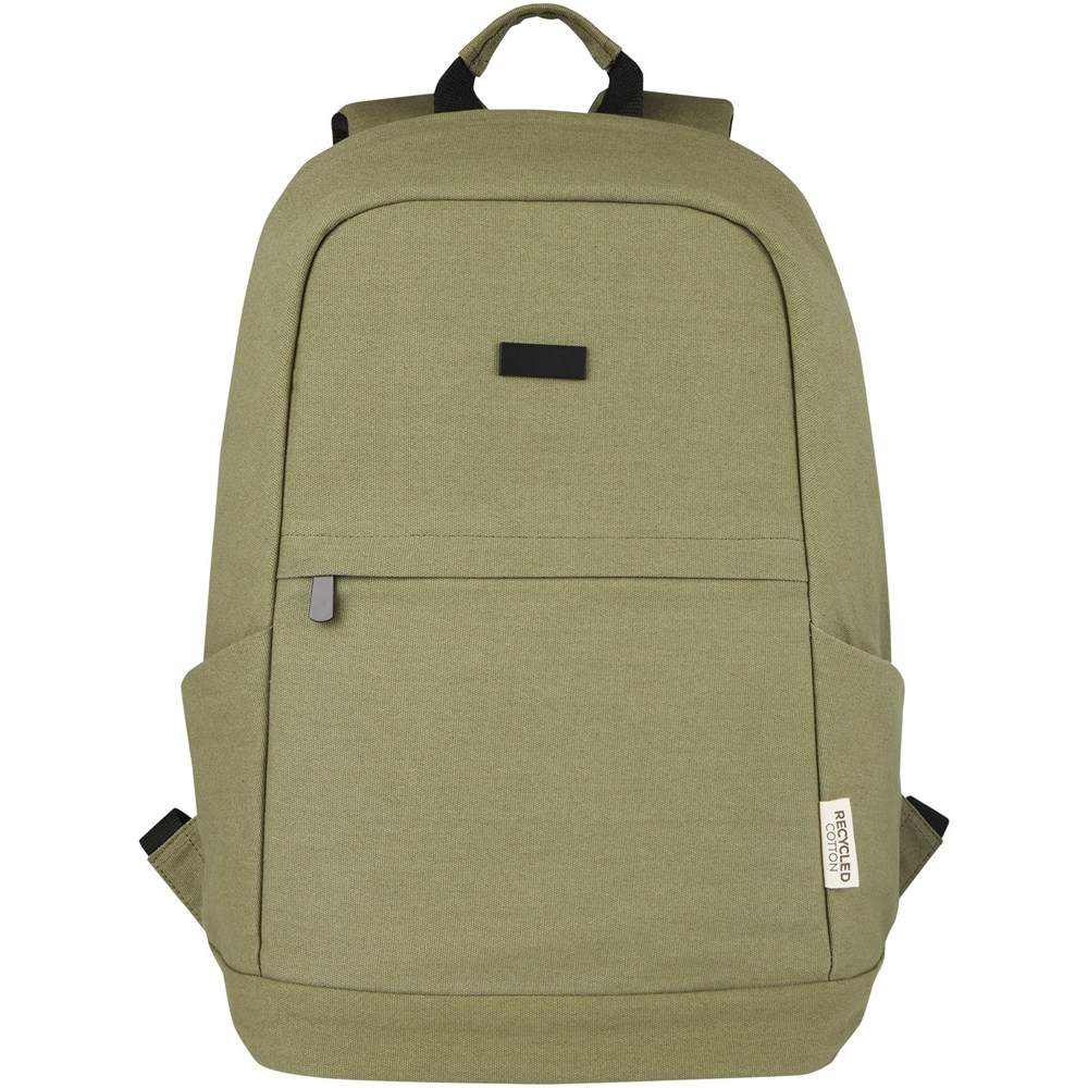 Joey 15,6 inch GRS gerecyclede canvas antidiefstal laptoprugzak 18 l