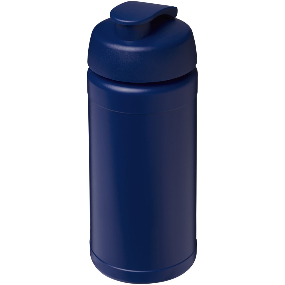Baseline® Plus 500 ml sportfles met flipcapdeksel - Blauw