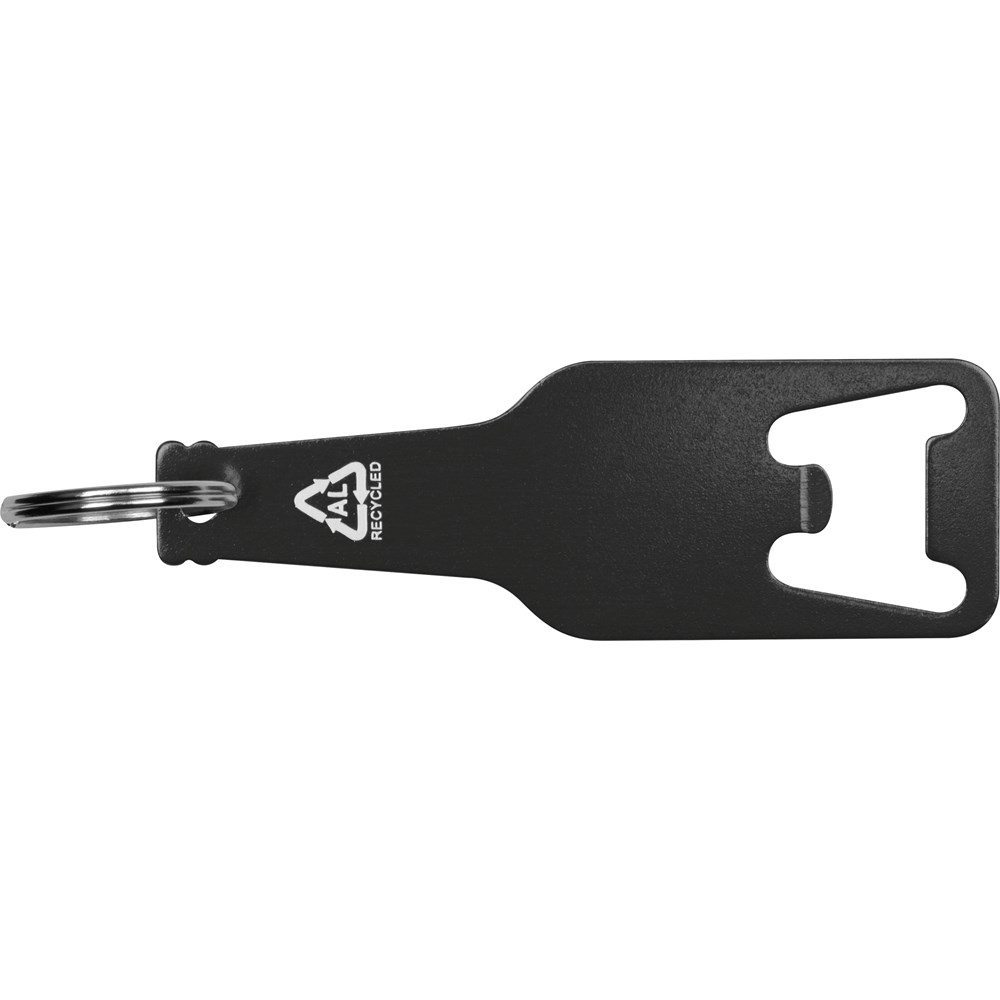 Flessenopener gemaakt van gerecycled aluminium in Malmö