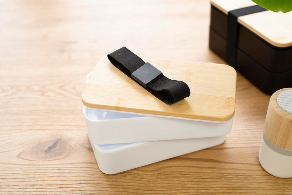 PP dubbele laag lunchbox Maxton