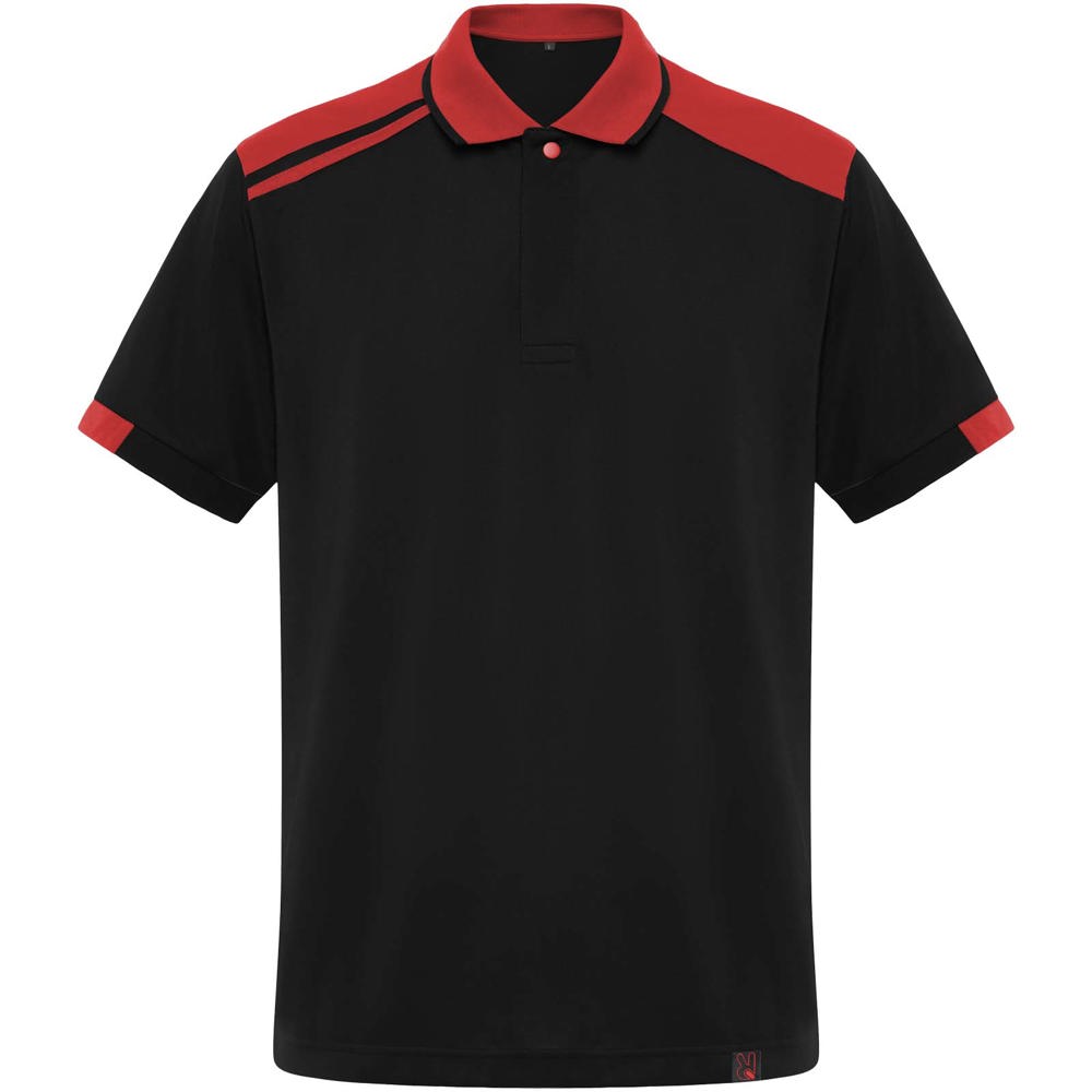 Samurai 160 g/m2 unisex antibacteriële polo met korte mouwen 