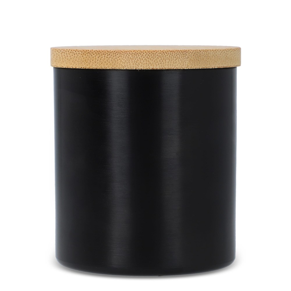 Bhakti plantaardige geurkaars in gerecycled aluminium potje