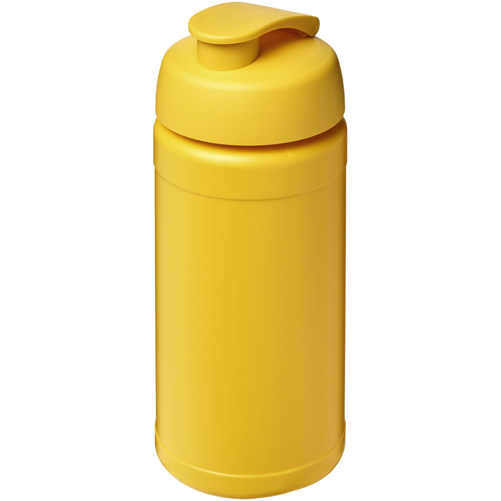Baseline® Plus 500 ml sportfles met flipcapdeksel - Geel