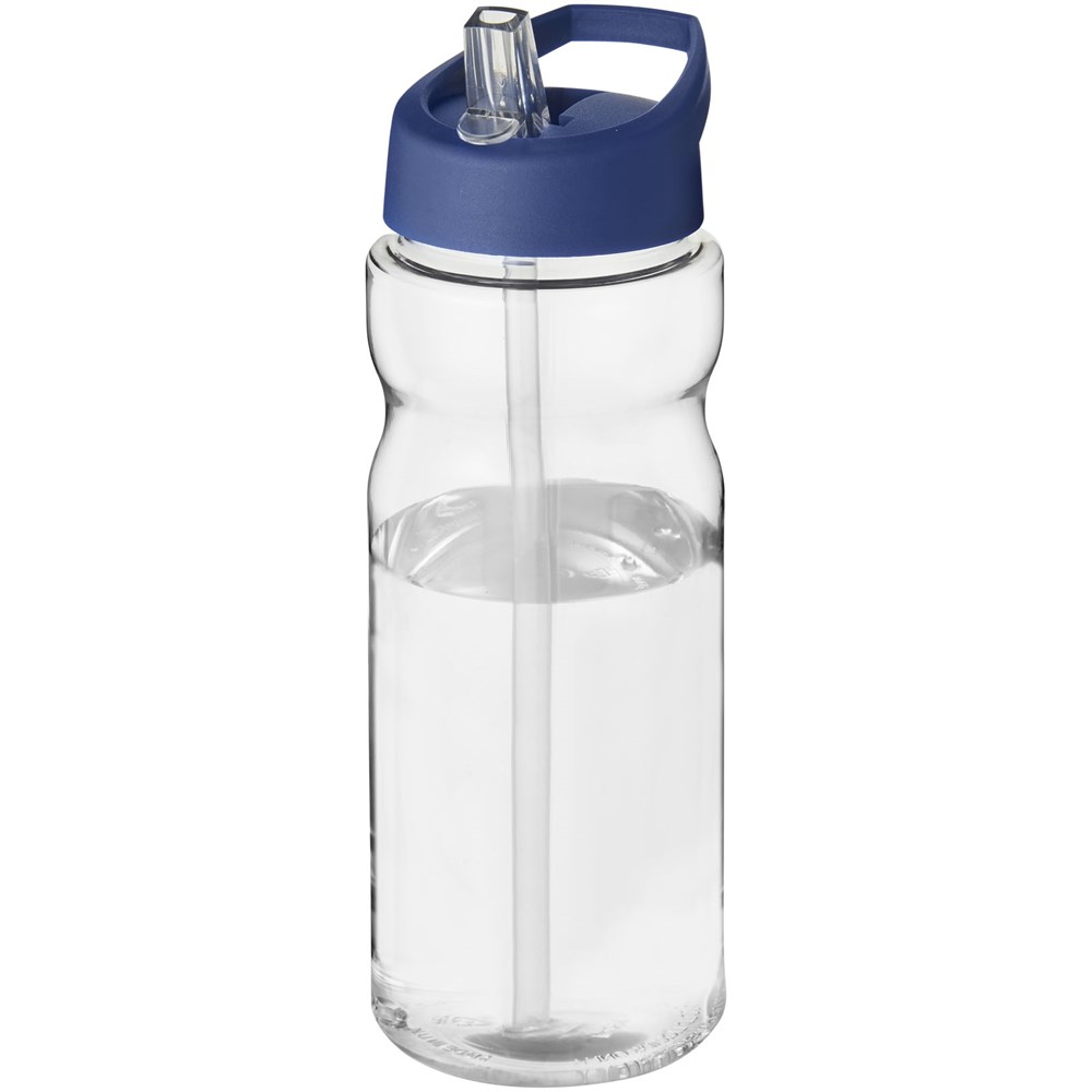 H2O Active® Base 650 ml bidon met fliptuitdeksel - Transparent, Blauw